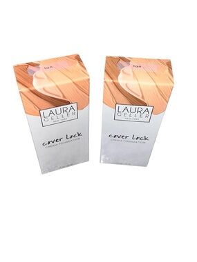 Laura Geller Cover Lock Cream Foundation - Tan Shade (2 Pack)